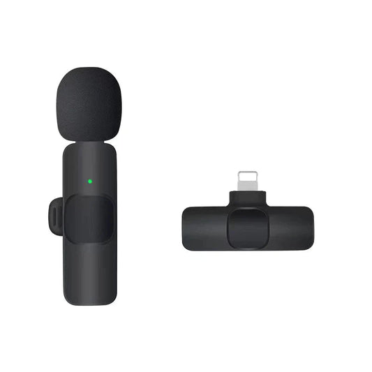 ワイヤレスマイク ピンマイク Lightning端子 設定不要 スマホ同時充電可能 クリップ式 360°集音 ノイズ軽減 配信 Vlog PC iPhone Android 対応