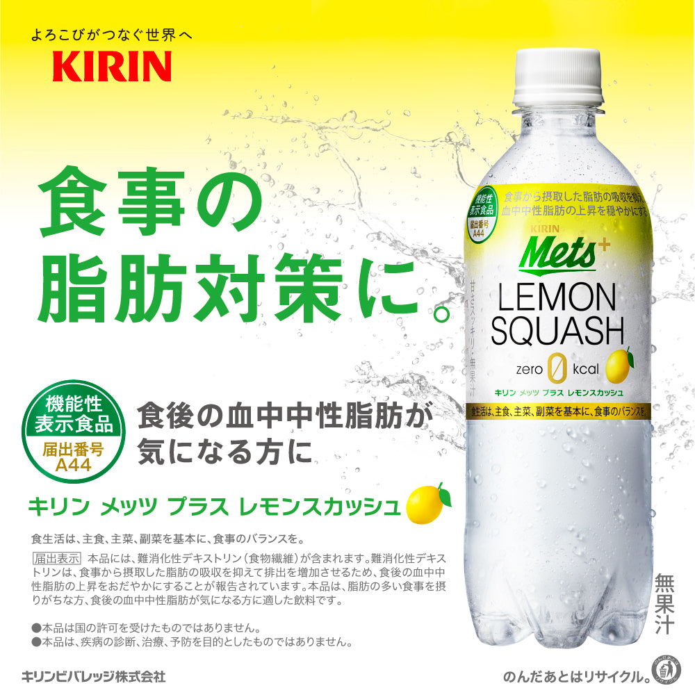 キリン　メッツ　レモン　480mlx24本x2ケース