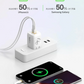 【ディズニー 限定モデル 創立100周年 】 Belkin 充電器 USB-C 2ポート PD PPS規格対応 GaN採用 小型 AC 急速充電 65W(45W+20W) WCH013dqWH-DY