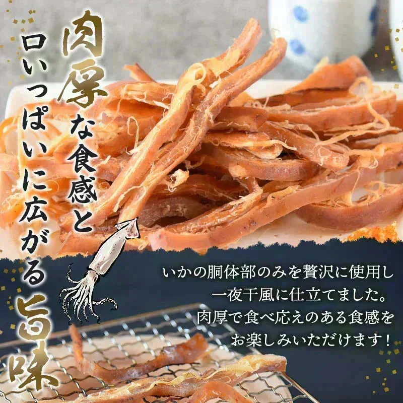 ＜国内加工 一夜干風焼いか 95g＞ おつまみ