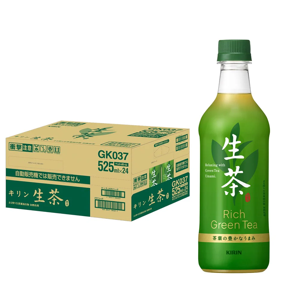 【送料無料】キリン 生茶 525ml×24本/1ケース