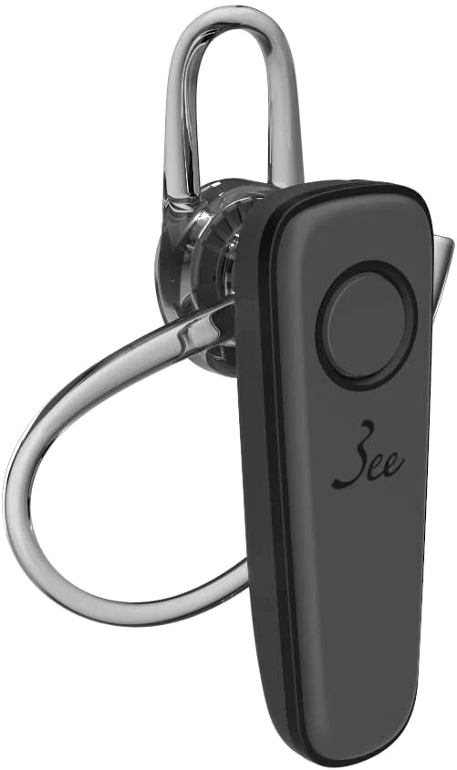 3ee Bluetooth ヘッドセット Call 01 ダークグレー（モノラル 片耳イヤホンタイプ） ノイズキャンセリングマイク