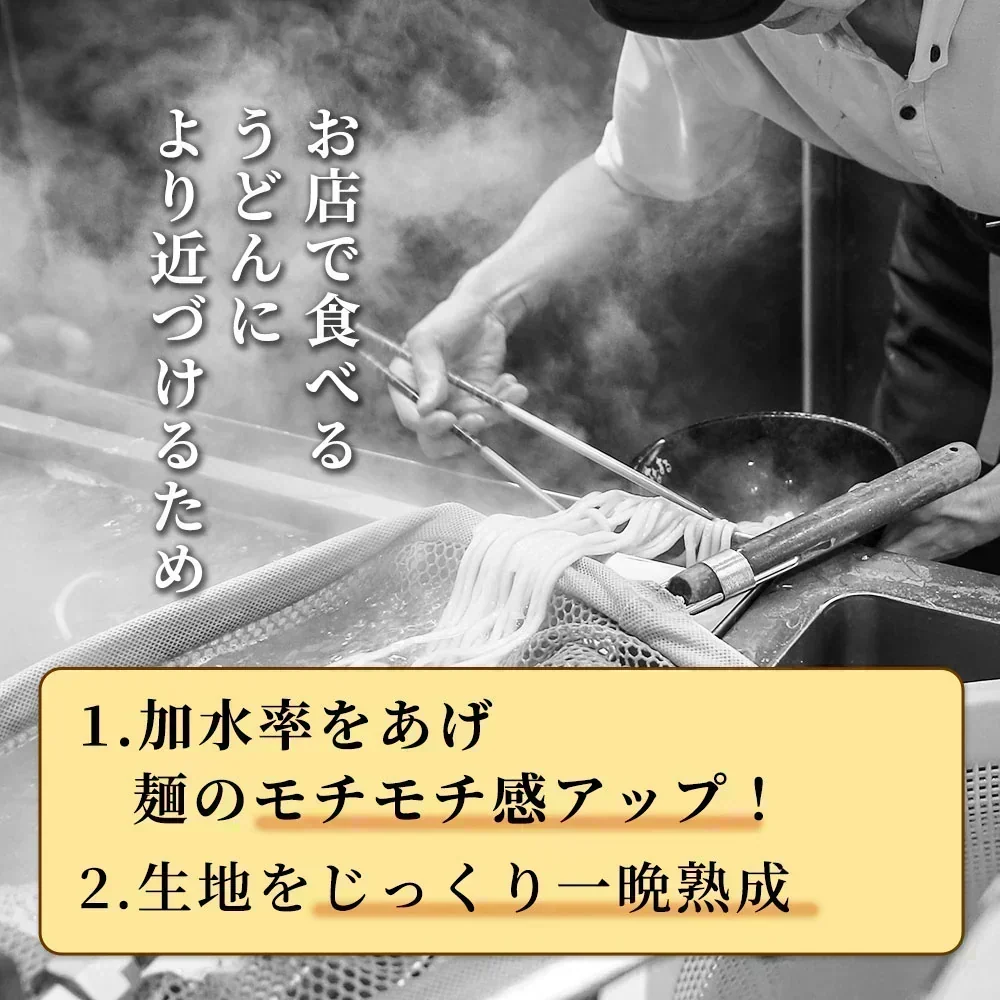 うどん 讃岐うどん 熟成うどん 約６人前 600g (300gx2袋) つゆ付き 送料無料 本場讃岐 純生熟成うどん 太麺 うどん お取り寄せ jukusei6-tuyu