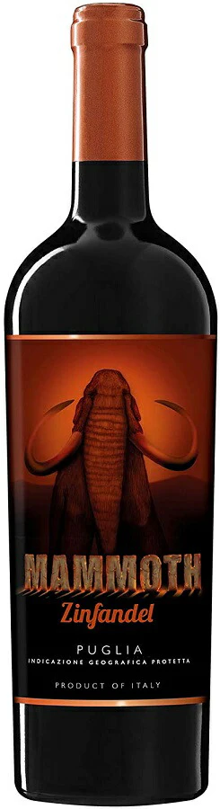 マーレ マンニュム・マンモス･ジンファンデル 750ml×6本［赤/辛口/イタリア/プーリア]【本州(一部地域を除く)は送料無料】【モンテ物産】