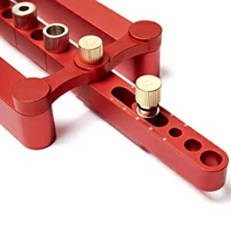 ドリル ガイド 穴あけ 木工用 ダボ穴治具 垂直 木工用セルフセンタリング 掘削 ドリルロケータ アルミ合金 高硬度 高強度 耐摩耗性と耐久性に優れています