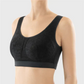 【3Lサイズ】おやすみリラクエステ レーシーブラ ナイトブラ バストアップ 補正下着 ブラジャー エルローズ ビーフィット 光電子 リフトアップ 補整ブラ