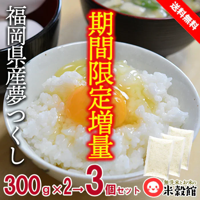 【今だけ増量】900g 研ぐお米 国内産単一原料米 300g×3個セット 小分け 2合パック×3 令和6年産 ゆうパケット発送 送料無料1105