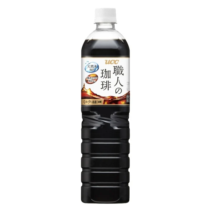 【送料無料】UCC 上島珈琲 職人の珈琲 ミルクに最適 900ml×2ケース／24本