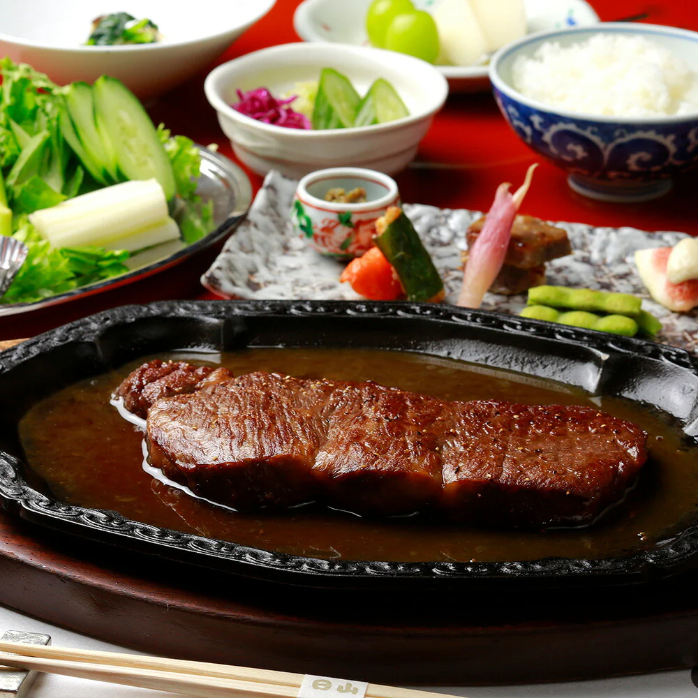 東京 人形町 日山 黒毛和牛サーロインステーキ 880ｇ（約220ｇ×4枚）【送料込み】