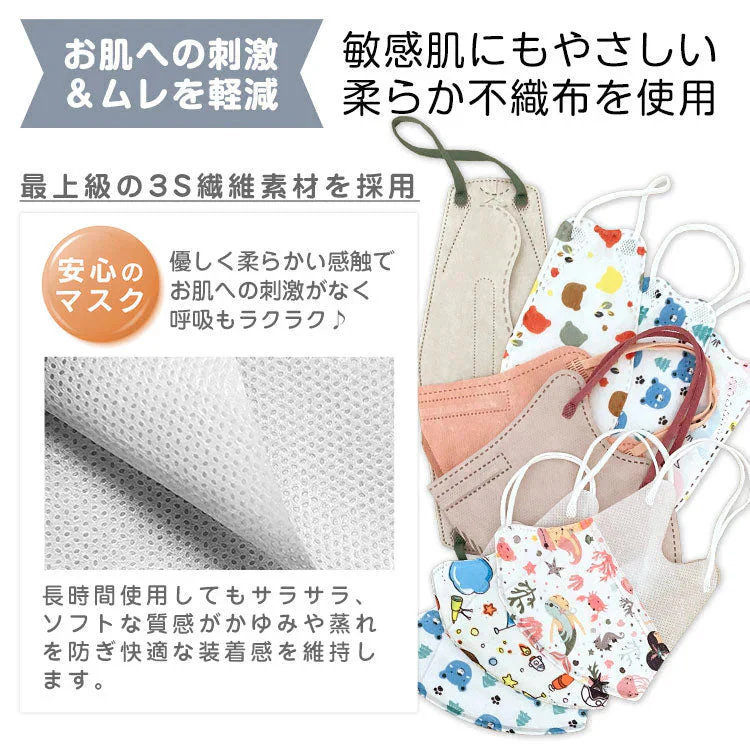 【送料無料】マスク160枚以上おまけ付き 女性用ふつう（M）サイズ 花粉 新品 福袋 立体 3D 未開封 訳あり 立体マスク カラーマスク 企業 家族 向け シェア mask150a-m