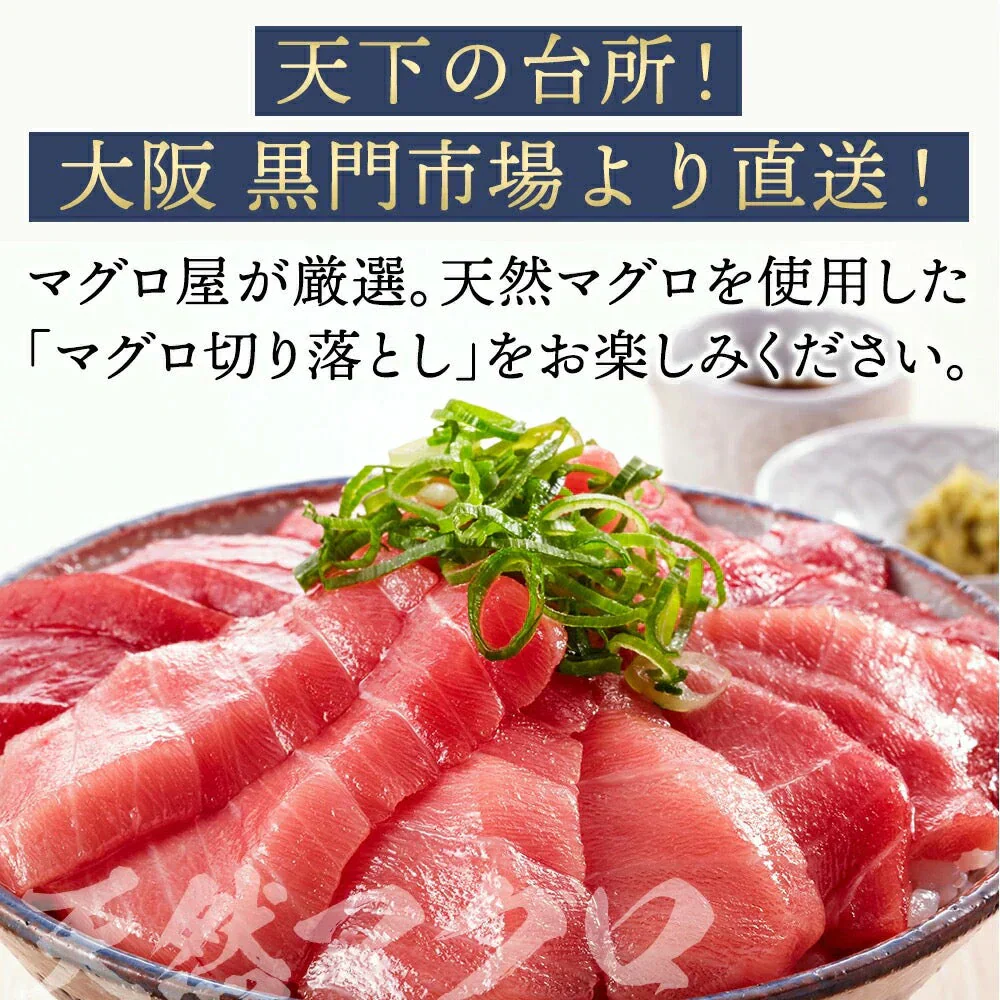 天然マグロ 切り落とし 400g
