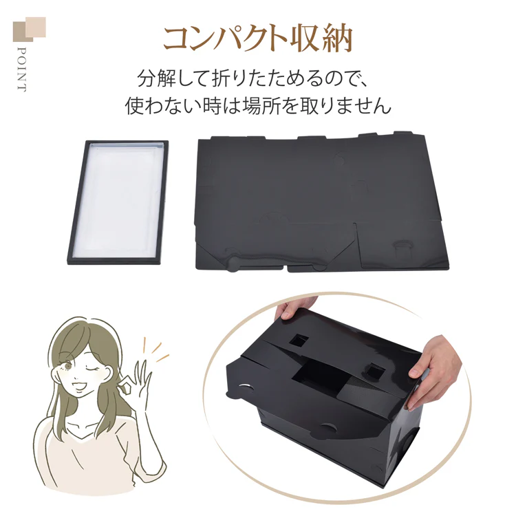 シューズボックス 「クリア」 6点セット シューズケース クリア シューズラック 透明 収納BOX 靴箱 くつ 連結可能 ラック 下駄箱 横開き 積み重ね 折り畳み式 扉つき