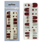 Verni a Ongles ヴェルニア オングルス  ジェルネイル ステッカー Red Heart French レッドハートフレンチ