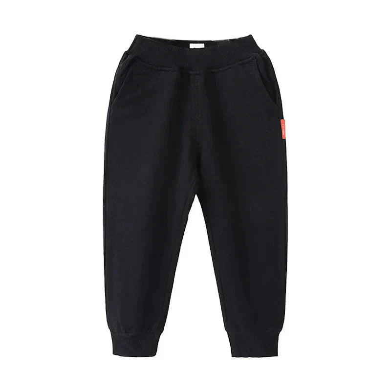 スウェット ブラック 160cm ズボン パンツ 子供 キッズ 90 100 110 120 130 140 150 160 体操服 学生 運動会 男子 女子 幼稚園 カジュアル ボトムス グレー 黒 無地 綿 吸汗発散
