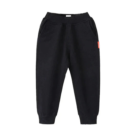 スウェット ブラック 160cm ズボン パンツ 子供 キッズ 90 100 110 120 130 140 150 160 体操服 学生 運動会 男子 女子 幼稚園 カジュアル ボトムス グレー 黒 無地 綿 吸汗発散