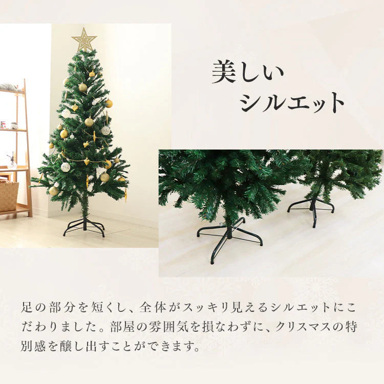 クリスマスツリー おしゃれ 北欧 ヌードツリー 120cm オーナメントなし リアル シンプル スリム 大型 クリスマス Xmas クラシック 置物 店舗用 業務用 ショップ用 簡単組立 クリスマス用品