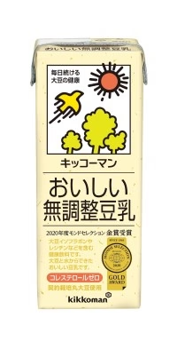 【送料無料】 キッコーマン おいしい無調整豆乳 200ml×4ケース/72本