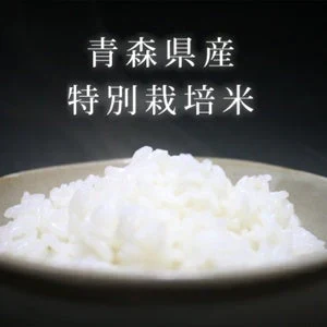 【白米】無農薬＆化学肥料不使用　特別栽培米 お米 つがるロマン ５kg