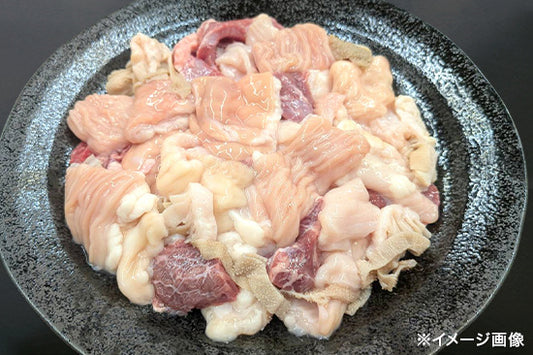 【送料無料】国産牛ホルモンミックス＜もつ鍋・焼肉用＞500g入（冷凍品）