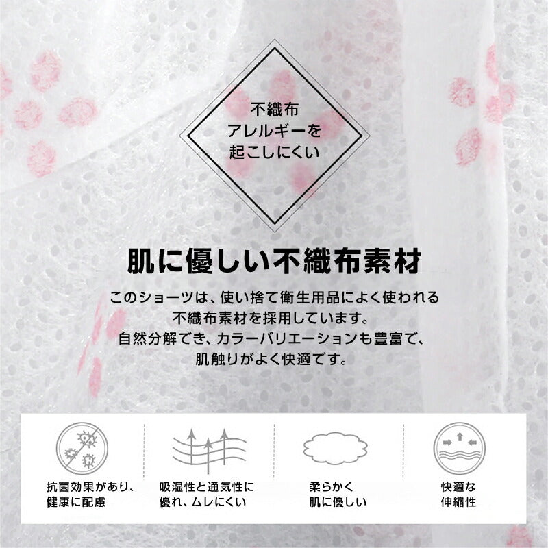 使い捨てパンツ XXL 7枚入 個包装 下着 旅行用 純綿 軽量 締め付けない 滅菌処理済 ペーパーショーツ 不織布 レディース 女性 妊娠 産後 出張 病院 入院 介護 災害用