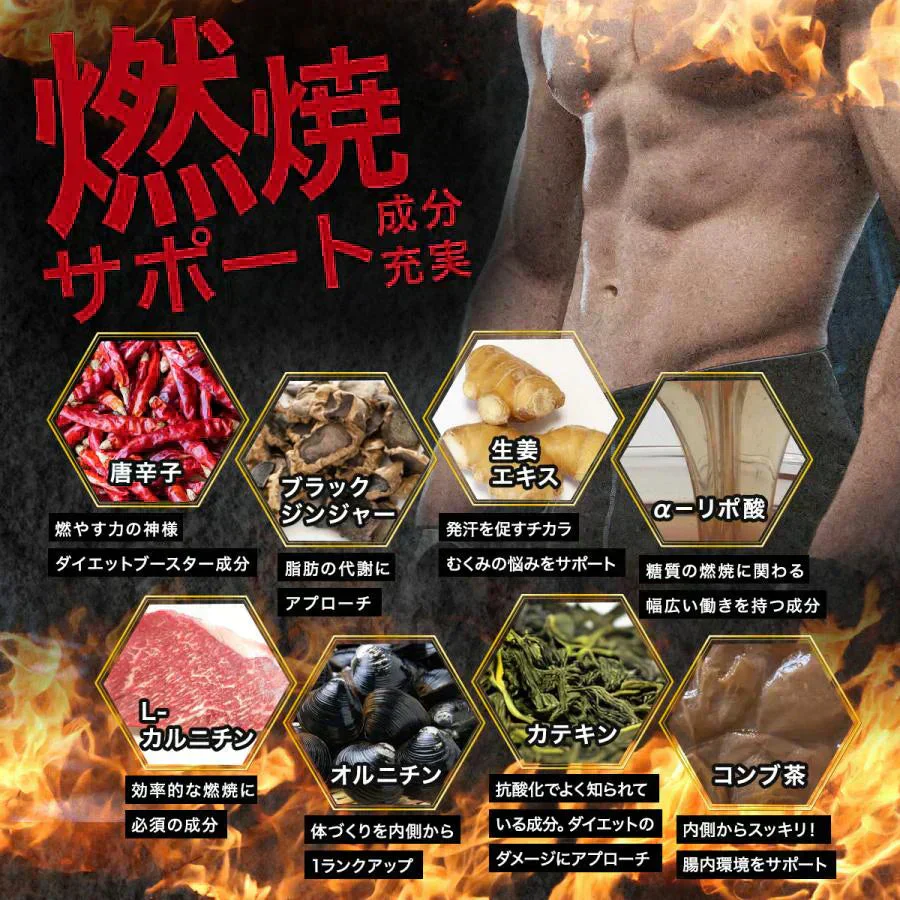 【お得6ヶ月分2袋・メタカボブースター】 1粒で最大の燃焼効果 減量 サプリメント メタボ 激減 激やせ 痩せる 脂肪 ダイエット サプリ コンブ茶 カテキン カルニチン オルニチン 唐辛子 生姜　燃やす リバウンドしない 燃焼系 ダイエットサプリ日本製 サプリ 痩せるサプリ 燃える 燃焼系 脂肪分解 脂肪 セルライト おすすめ 人気 ランキング 効果 強力 最強 メタカボ 健康サプリ 健康サプリメント 食物繊維 美容成分 売れ筋 爆安 格安 激安 コスパ最強 「福袋」