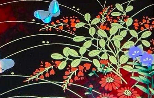 【みやび】華やかリモコンラック（山中漆器）卓上収納ケース リモコンラック 和風 卓上収納 小物収納 仕分け収納 おしゃれ ギフトプレゼント