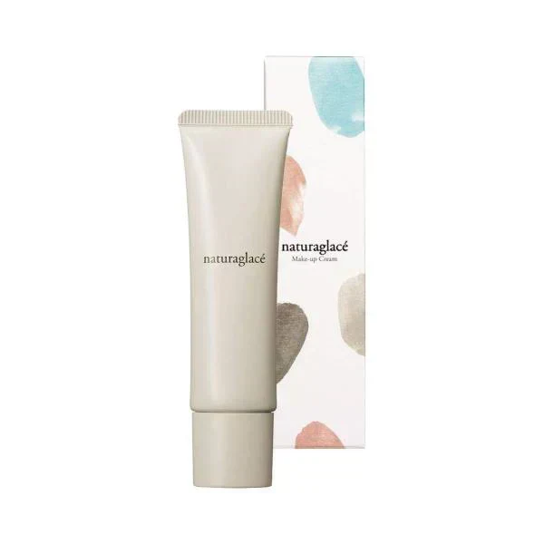 フェイスメイククリーム ナチュラグラッセ メイクアップクリームN 01 シャンパンベージュ SPF44 PA+++ 30g ブルーライトカット オールインワンクリーム 化粧下地 ファンデーション 日焼け止め 保湿美容液 CC 下地 ファンデーション 石けんで落とせる