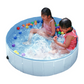 【ブルー】プール 折りたたみ 空気入れ不要 子供プール 120cm プール ベビー用 ペット 犬 バスタブ ボールプール ビニールプール ベランダ 折り畳み プール ベビー キッズ 子供用 プール 水遊び 砂遊び 犬猫 お風呂用 プレイルーム 屋内 屋外