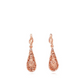 しずく ピアス  レディース  ゆれる ファッション アクセサリー 水滴 (ゴールド)