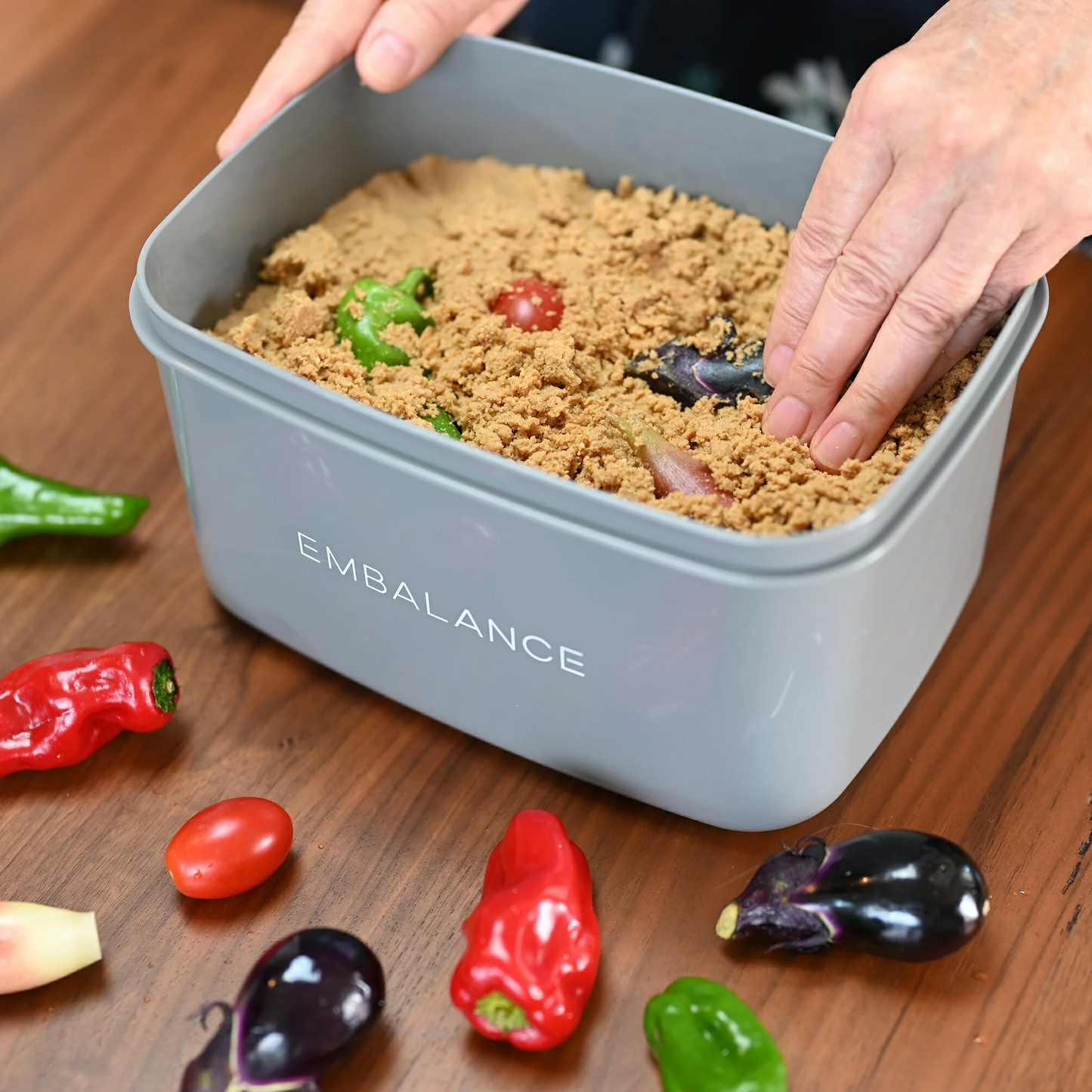 エンバランス フードコンテナ 3.5L 角型 鮮度保持容器 EMBALANCE FOOD CONTAINER