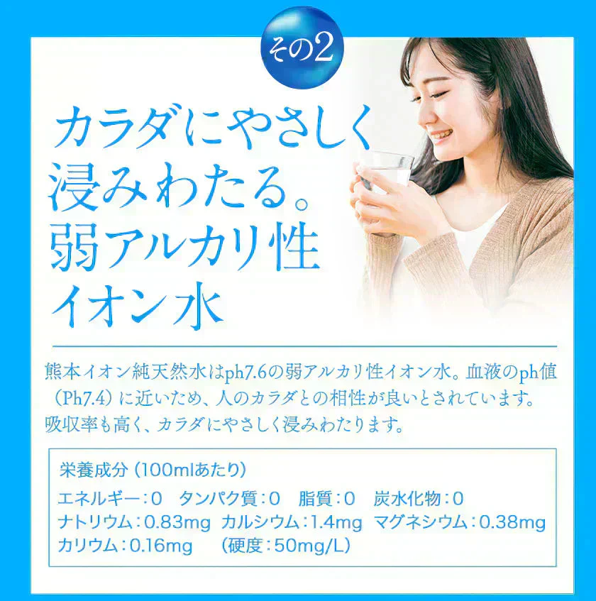 【シリカ含有】 水 ミネラルウォーター 天然水 500ml 45本 くまモンボトル ラベルレス 熊本イオン 純天然水 水 くまモン 防災 備蓄《1-3営業日以内に発送予定（土日祝除く）》|