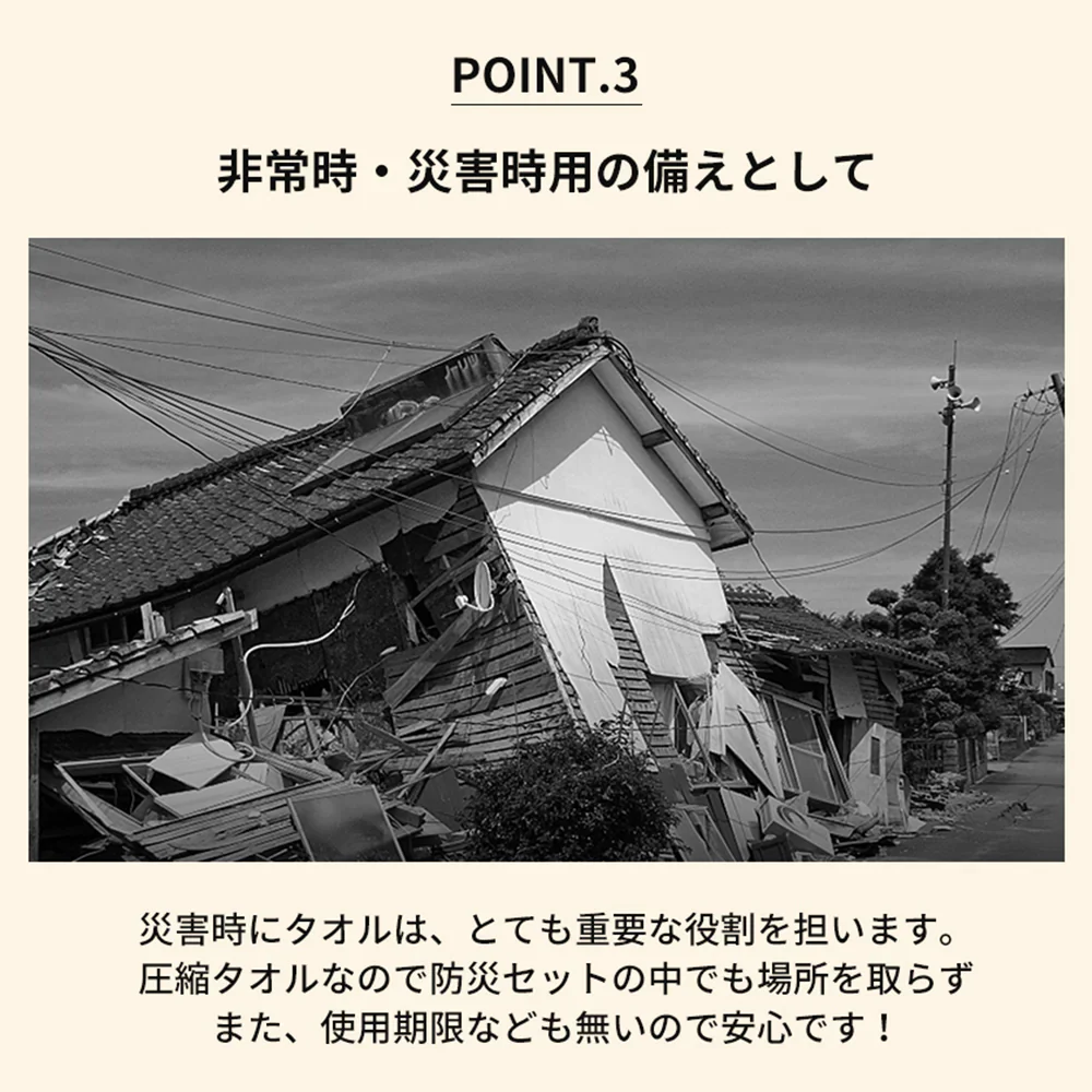 【携帯に便利で、吸水性も抜群】＼6枚入り×3袋／圧縮フェイスタオル 圧縮タオル 圧縮フェイスタオル バスタオル 個包装 圧縮タオル 厚手 使い捨て 繰り返し使用 100% 植物繊維使用 たっぷり吸水 介護 旅行 出張 掃除 抗菌処理 非常用 アウトドア フェイスタオル 備蓄品