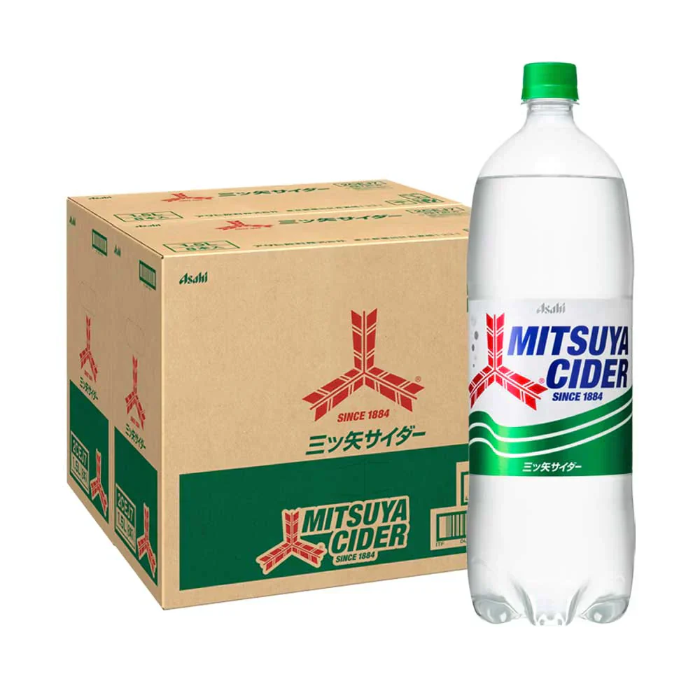 アサヒ 三ツ矢サイダー 1.5L 1500ml×16本/2ケース