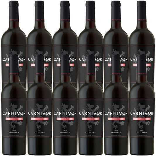 【送料無料】【ケース販売】 肉専用ワイン カーニヴォ  750ml×12本  wine_CVRCVR [アメリカ/赤/辛口/フルボディ] 【北海道・沖縄県・東北・四国・九州地方は必ず送料が掛かります】