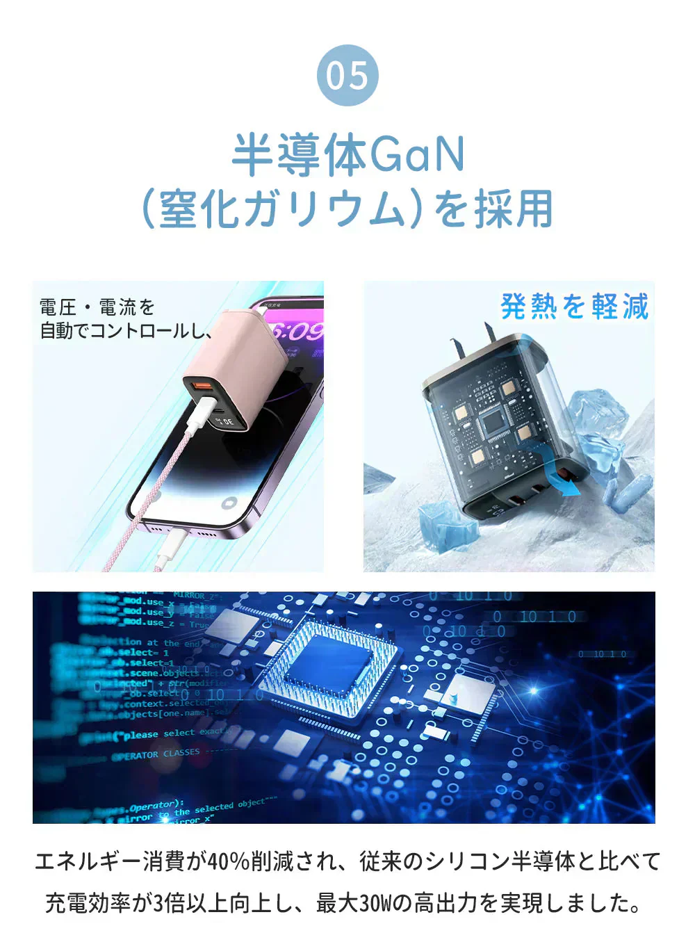 【店長大暴走！爆安秒殺セール！】【いつでも電量100%】＼ドーンピンク 1個／iphone 充電器 type-c 30W 急速充電器 3ポート 同時充電 スマホ充電器 携帯充電器 usb充電器 超軽量 超小型 コンセント タイプc充電器 Android充電器 iPad充電器 PSE認証