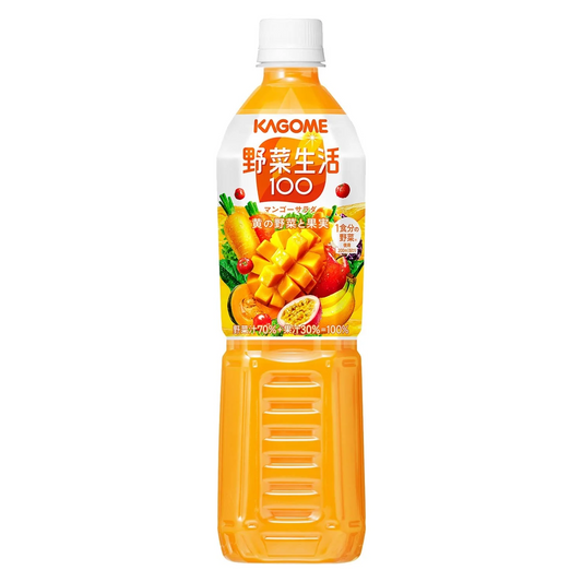 【送料無料】カゴメ 野菜生活100 マンゴーサラダ 720ml×15本/1ケース【ご注文は2ケースまで同梱可能】