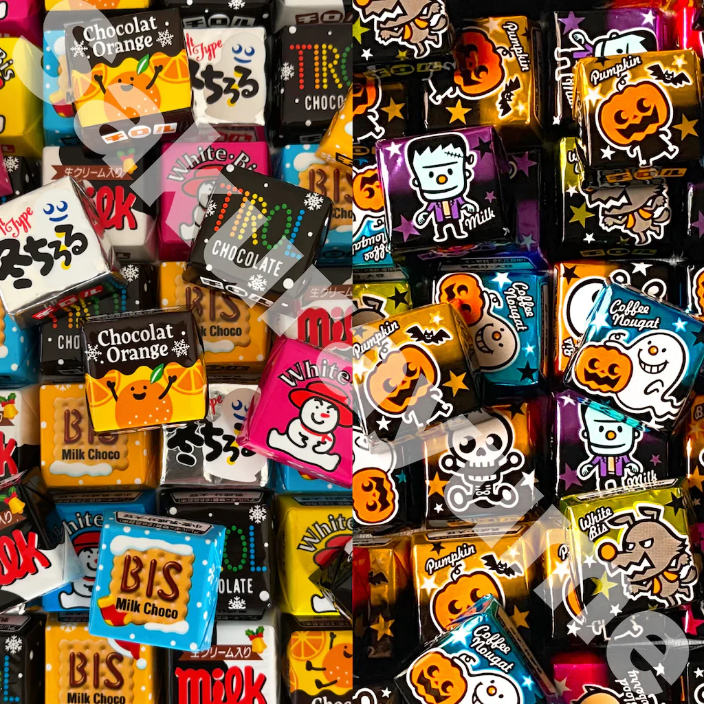【 計108個 季節限定チロルチョコ 2種（ハロウィン／クリスマス） 】 常温発送 ポスト投函 ハロウィン限定 クリスマス限定 ハロウィンチロル クリスマスチロル チロル 季節限定 期間限定 チョコレート チョコ お菓子 詰め合わせ セット まとめ買い 大人買い 大量 業務用 ばらまき