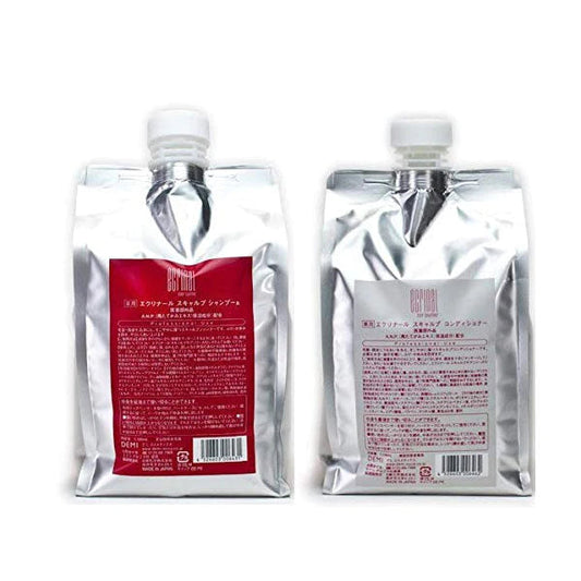 デミ エクリナール スキャルプシャンプー＆コンディショナー 各1100ml（詰替） [医薬部外品](送料無料)