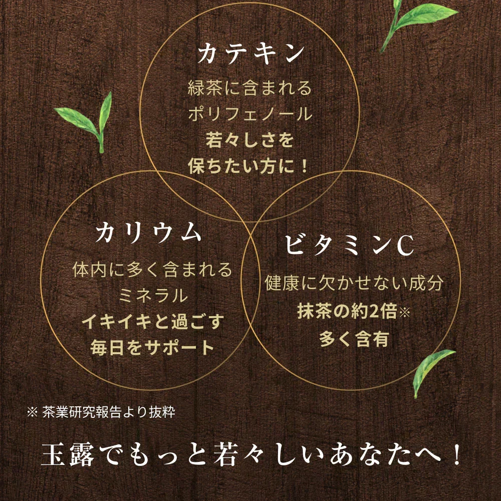 風土日和 有機玉露  鹿児島産 有機JAS認証 最高級茶葉使用 50g 賞味期限：2026年10月16日 カウシェ限定 ｜ オーガライフ