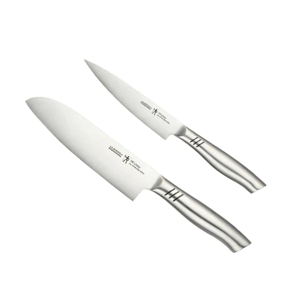 HENCKELS HIユニティー 三徳包丁 18cm ＆ペティナイフ13cm 2Pセット