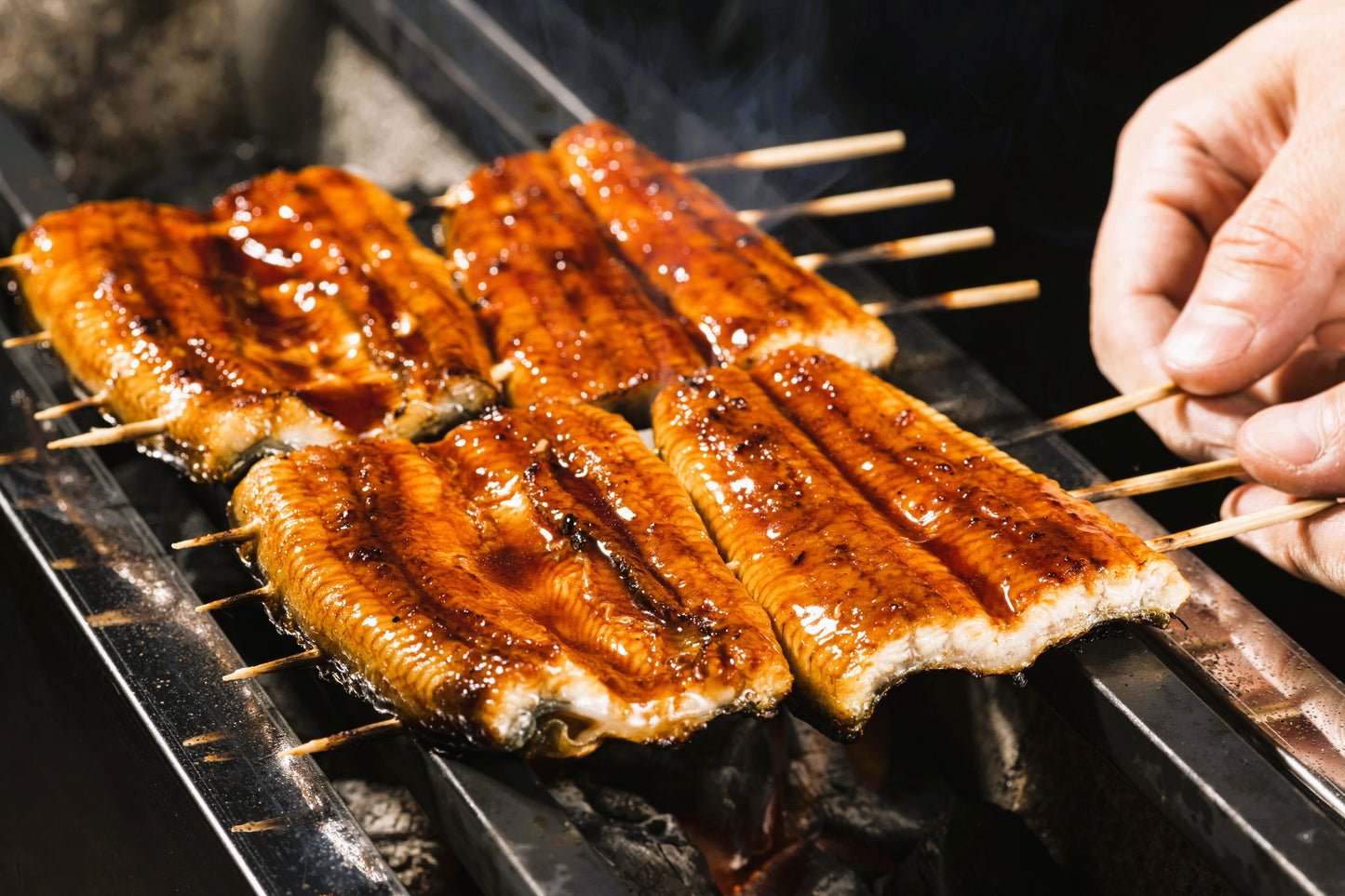 うなぎ蒲焼有頭背開き 2尾（約330g×2尾） 北海道と沖縄を除き【送料無料】