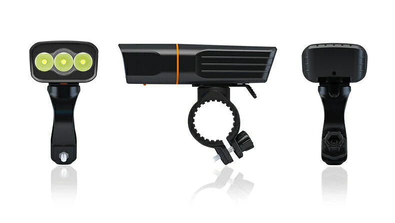 自転車ライト ヘッドライト LED 充電式 防水 明るい 最強 サイクルライト LED 懐中電灯 高輝度大容量 テールライト ハンドル取り付けホルダー付き 梅雨対策