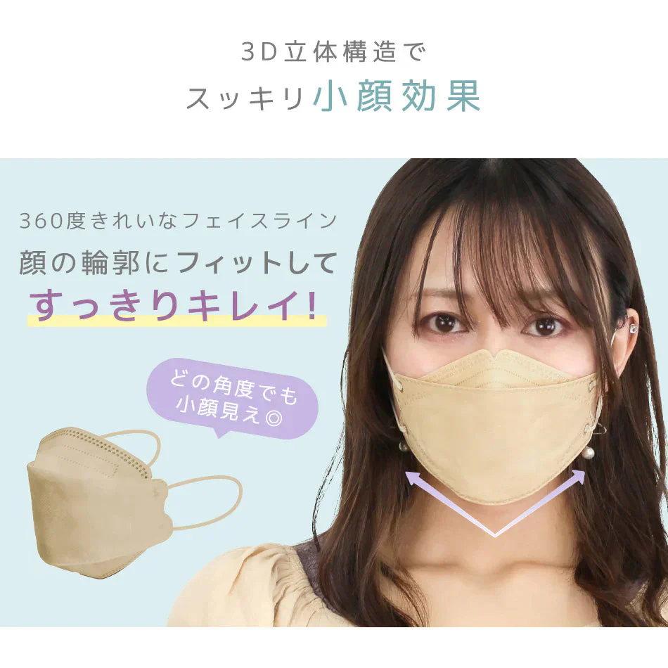 【やや小さめサイズ】【オパールグリーン】【100枚セット】ジュエルフラップマスク お買い得　訳あり品　数量限定　箱潰れ　カラーマスク