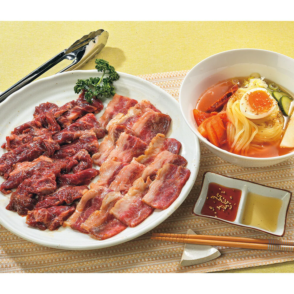 やまなか家 人気の焼肉冷麺セット【お届け不可地域：沖縄・離島】