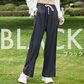 【Lサイズ：ブラック】ラッシュガード パンツ レディース ロングパンツ ラッシュパンツ UPF50+ UVカット 水着 体形カバー ラッシュボトム UVカット 紫外線対策 日焼け対策 冷感