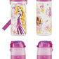 (ラプンツェル24)ディズニー プリンセス 新柄 水筒 キッズ 直飲み 470ml 保冷 ステンレスボトル ワンタッチ アリエル ラプンツェル エルサ アナと雪の女王 キャラクター SDC4 スケーター Skater Disney【送料無料】