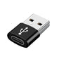 Type-C 赤 usb変換アダプター データ転送 充電でき 従来のUSB充電器でiPhone12/12mini/12Pro/12Pro Maxを充電するための転換コネクタ 3A コンパクト
