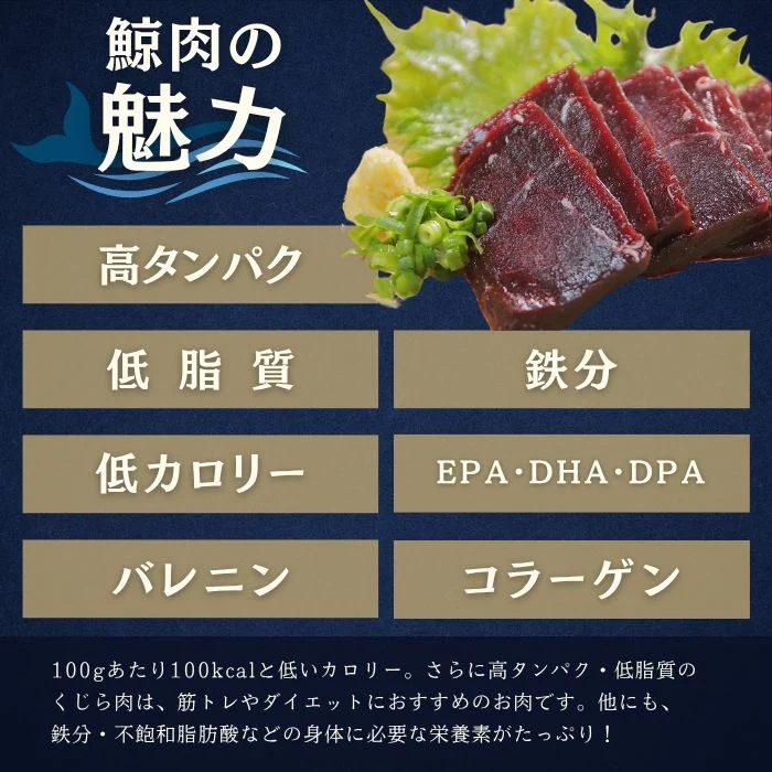 鯨ベーコン　切り落とし　80g×4パック（ニタリ鯨・ミンク鯨）
