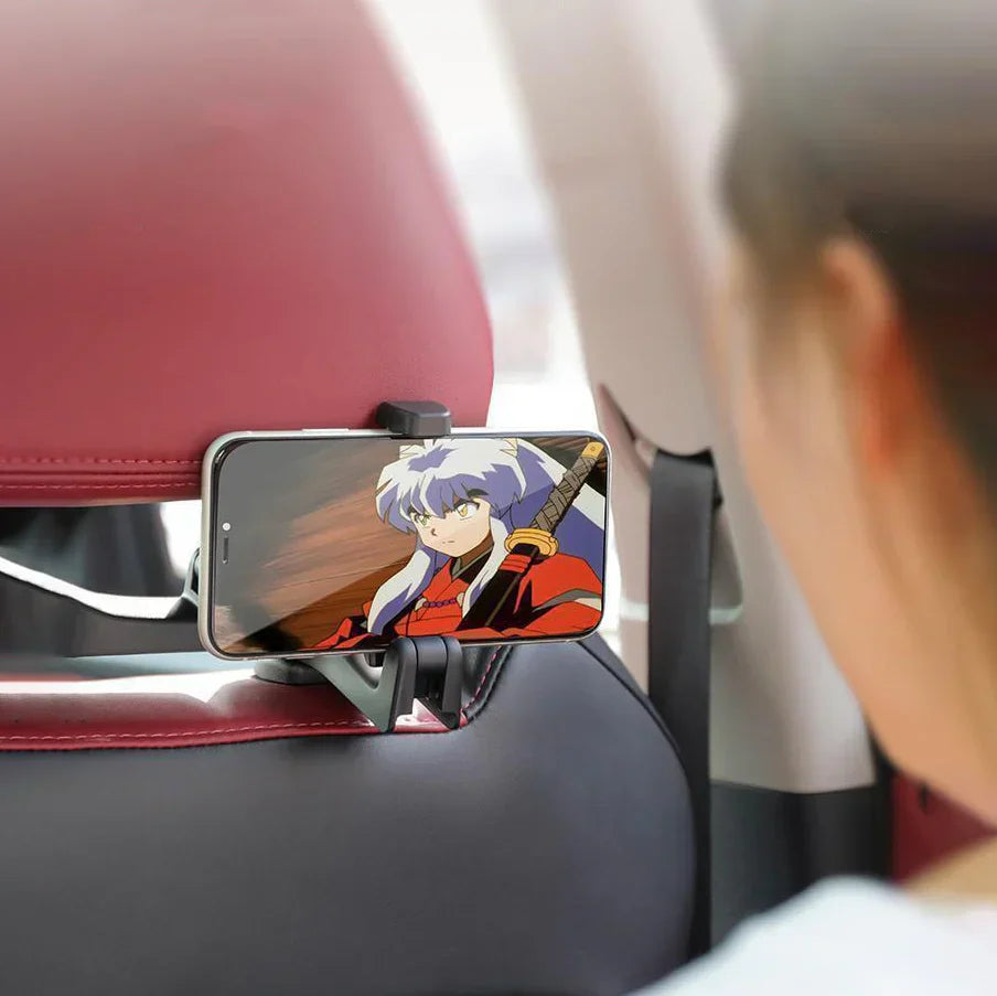 後部座席 車載ホルダー 車用収納　取付簡単　360度回転可能　幅広い機種に対応可能　タブレットホルダー ヘッドレスト取付,　簡単装着 車　リアシート, タブレット ホルダー タブレット 固定 スタンド(w220)