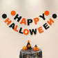 (タイプA) ハロウィン 飾り ガーランド ４本セット かぼちゃ 旗 雑貨 お化け 骸骨 吊るす 旗 インテリア 小物 デコレーション 小物 飾り付け 壁 玄関